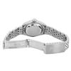 Image 8 : Rolex Ladies Stainless Steel Silver Index Engine Turn Quickset Date Watch