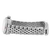 Image 7 : Rolex Ladies Stainless Steel Ruby And Diamond Bezel Date Watch
