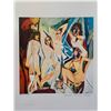 Image 1 : Pablo Picasso WOMEN OF AVIGNON Estate Signed Limited Edition Giclee