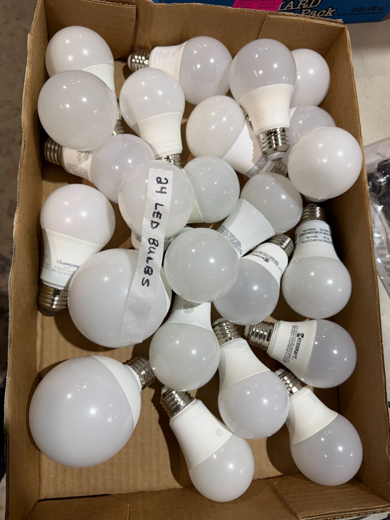 24. LED bulbs.
