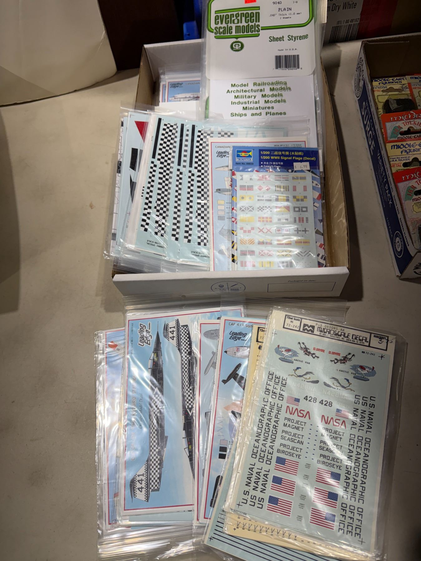 Modeling decals