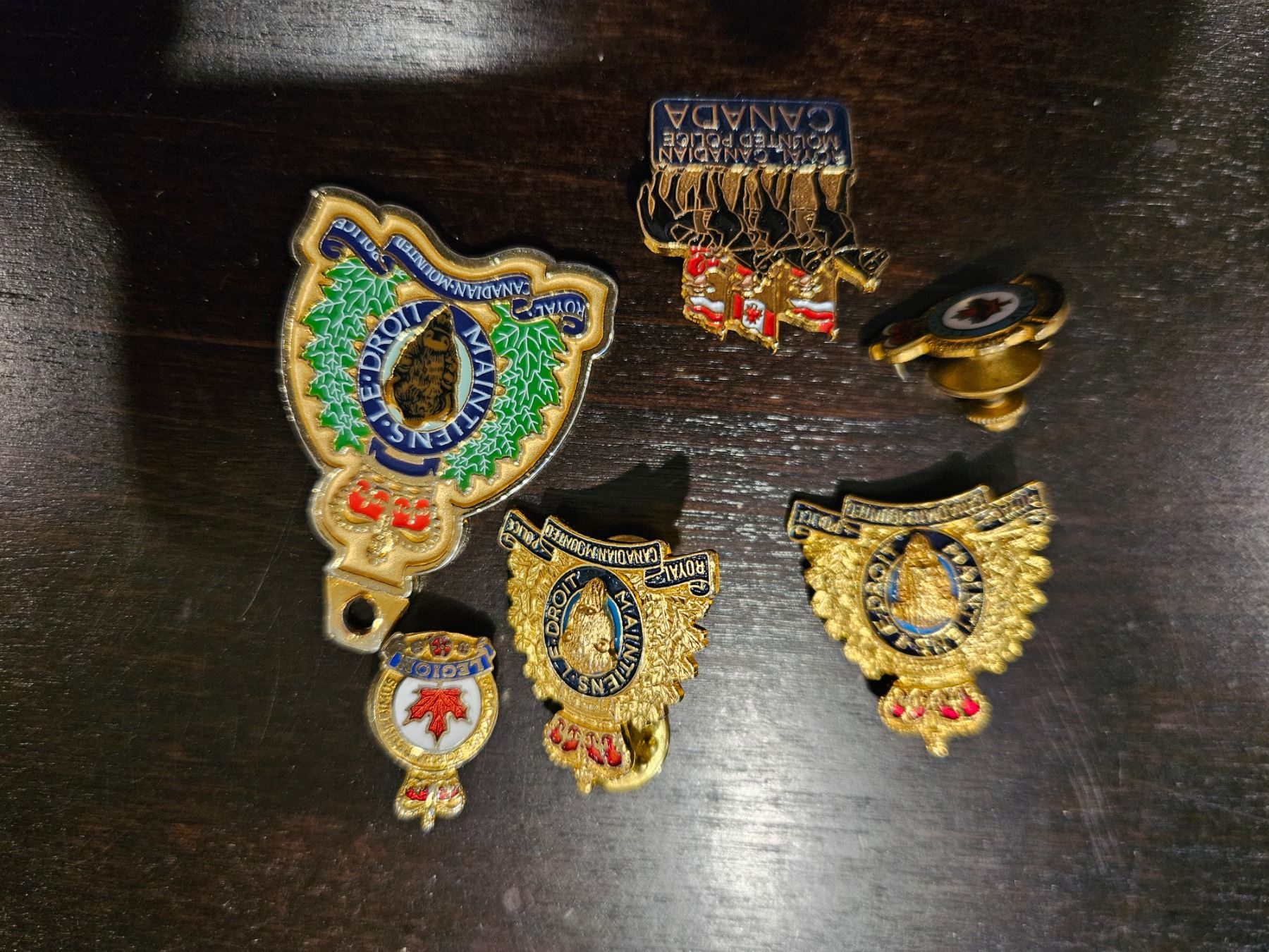RCMP pins