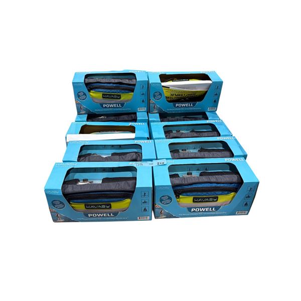 10 pc new Powell Havasu Watersports 24g manual inflatable PFDs