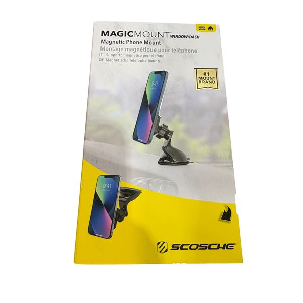16pc Scosche CQ4 Magic Mount Window/Dash Magnetic phone mounts (new in boxes)