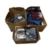 Image 1 : 3 boxes of new assorted clothing - Robert Graham trousers, Buffalo jeans, Spyder jackets (assorted s