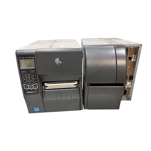 2pc - Zebra ZT230 compact industrial thermal transfer printer
