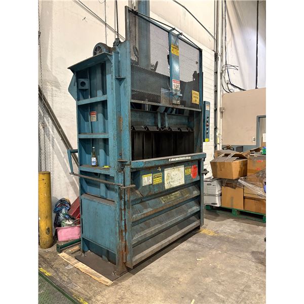 Marathon Commercial Vertical Cardboard Baler V-6030 HD 03 - Working Condition (bidder must arrange e