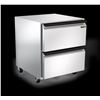 Image 1 : New Silver King Commercial 2 Drawer Freezer on castors SKEF27-D2-1-BK6 (new in box)