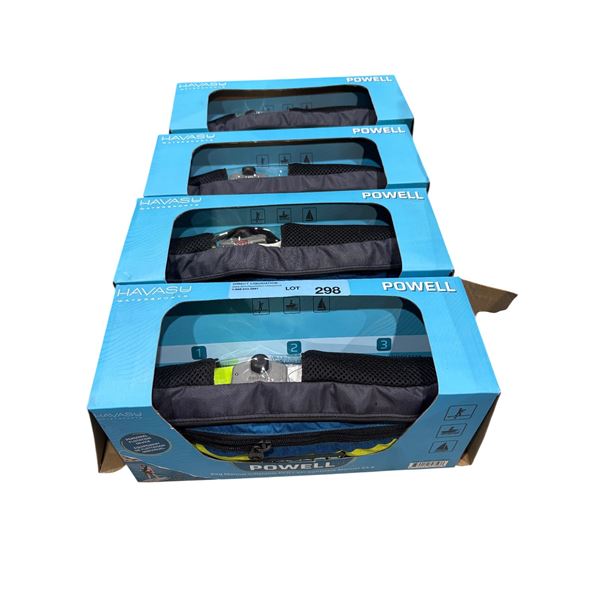 4pc Havasu Powell 24g Manual Inflatable PFD life vests