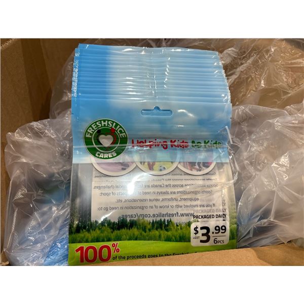 Pallet of Fresh Slice brownie bags