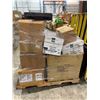 Image 5 : Pallet of Uline office supplies - trash liners, resealable polypropylene Bags, industrial tape, prin
