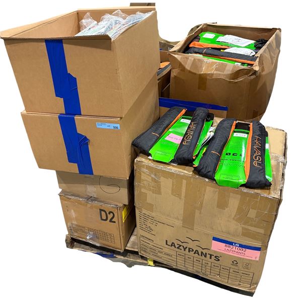 Pallet of new Havasu Water Sports personal floating devices