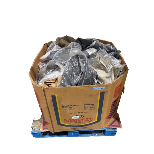 Pallet of Costco Returns Clothing - Under Armour, Spyder, Tommy Hilfiger, Club Monaco, Etc.