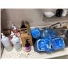 Image 3 : Group of Misc - Avanti Microwave, Master Chef Microwave, Hand Sanitizer, Soap, Etc.