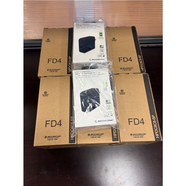 18 Pieces of DUAL USB-C Fast Charging For Home