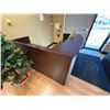 Image 4 : Group of Various Sized Office Desks w/Christmas Tree