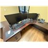 Image 1 : Group of Electronics - 3x Various Dell Monitors, Dell PC, Office Phone, Plugable USB 3.0 Docking Sta