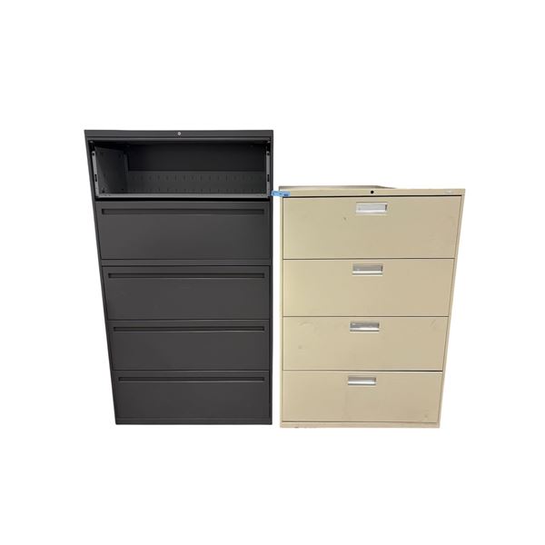 Group of 2 Filing Cabinets