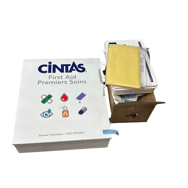 Group of First Aid Supplies w/Contents