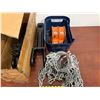 Image 3 : Lot of Industrial Hardware & Equipment Including Wheel Cover Kit, Pulley Block, Chain, Shackles & Se