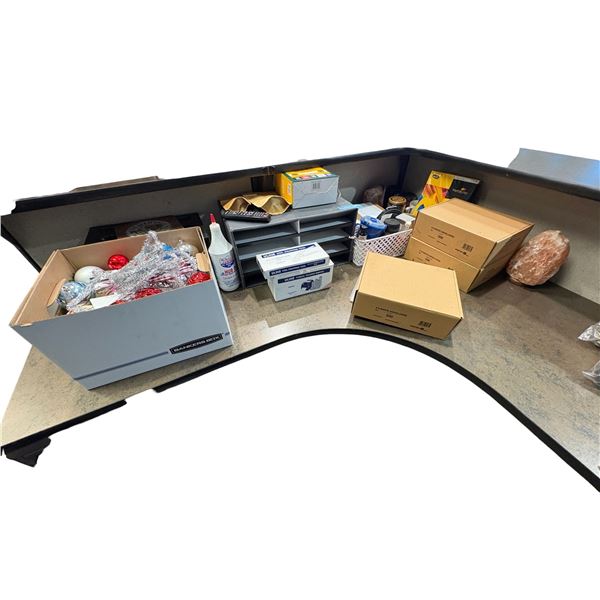 Group of Assorted Office Supplies