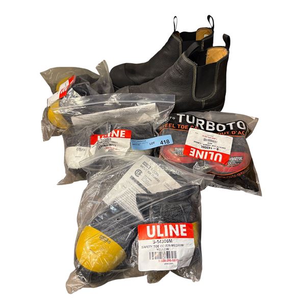 Group of Assorted Uline Toe Covers