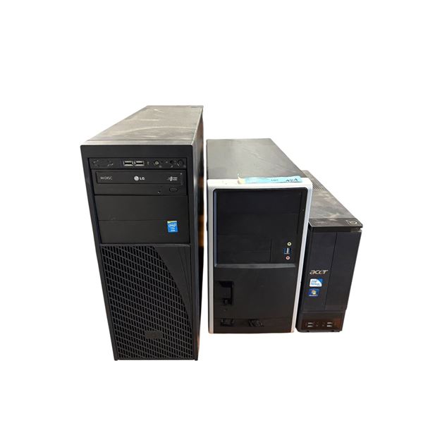 Group of 3 Pc's - LG, Acer, Etc.