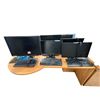 Image 1 : Group of 7 Monitors & Keyboards - Dell, HP, Acer, Samsung, Etc.