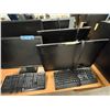 Image 2 : Group of 7 Monitors & Keyboards - Dell, HP, Acer, Samsung, Etc.