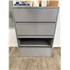 Image 2 : Grey Office Filing Cabinet