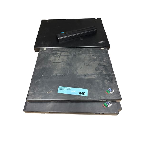 Group of Various Laptops -ThinkPad & IBM ThinkPad
