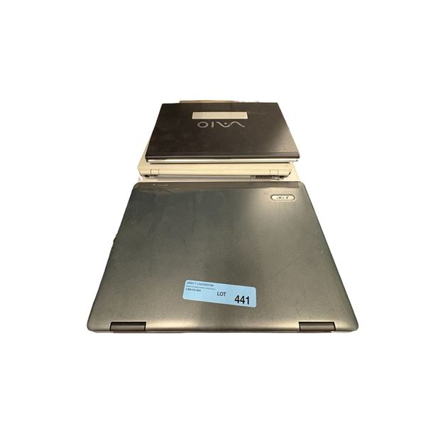 Group of Various Laptops - Acer, Sony, Etc.