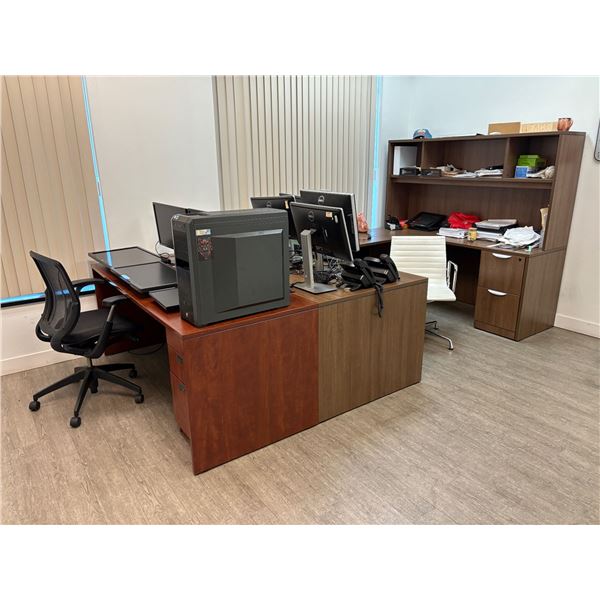 Group of Assorted Office Furniture