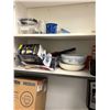 Image 5 : Room lot of Assorted Misc - Microwaves, TFAL Sandwich Press, Toaster, Contents, Etc. (Fridge Not Inc