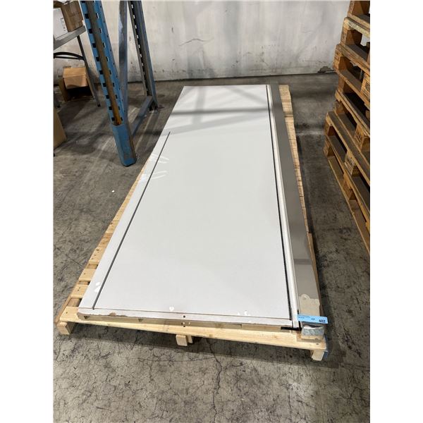 Large Wood Panel w/Plastic Top