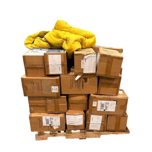 Pallet of Costco Returns Denali 30F Hybrid Sleeping Bags