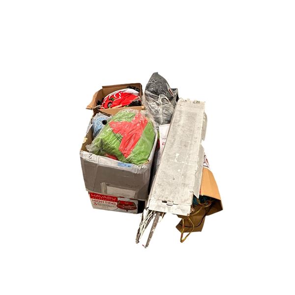 Pallet of Costco Returns Havasu Water Sports Boating Tubes