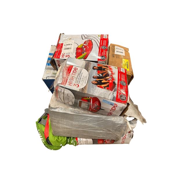Pallet of Costco Returns Havasu Water Sports Boating Tubes
