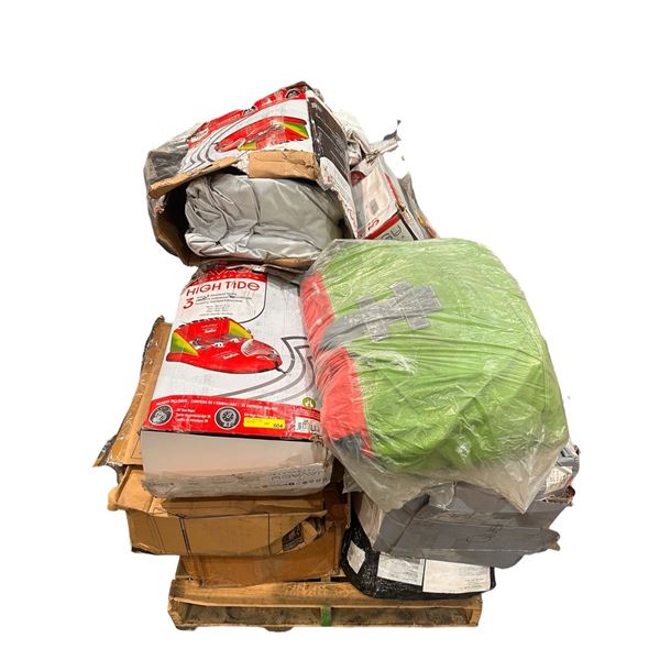 Pallet of Costco Returns Assorted Water Sport Equip & Gear - Havasu Water Sports Boating Tubes