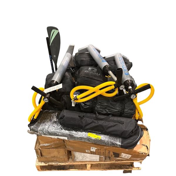 Pallet of Costco Returns Assorted Water Sport Equip & Gear
