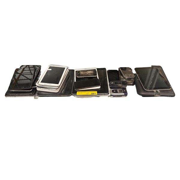 Large Group of Electronics - Samsung, Asus Tablet, Chromebook, Phones, Etc.