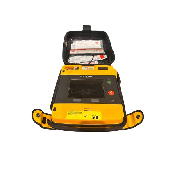 Lifepak 1000 Defibrillator No battery