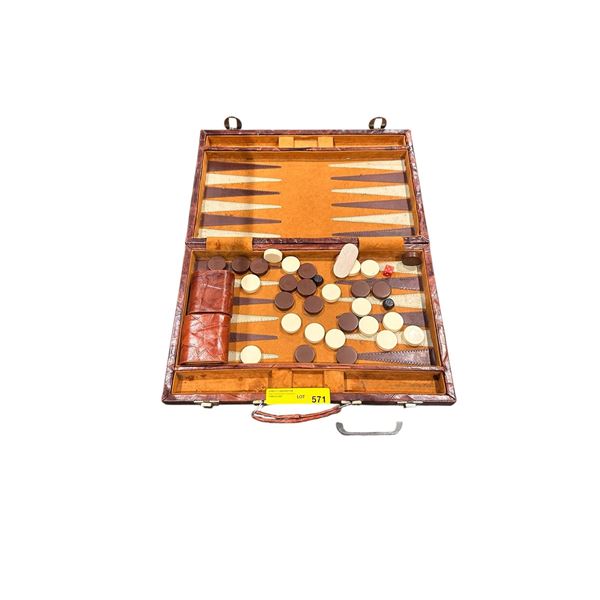 Vintage Backgammon Set
