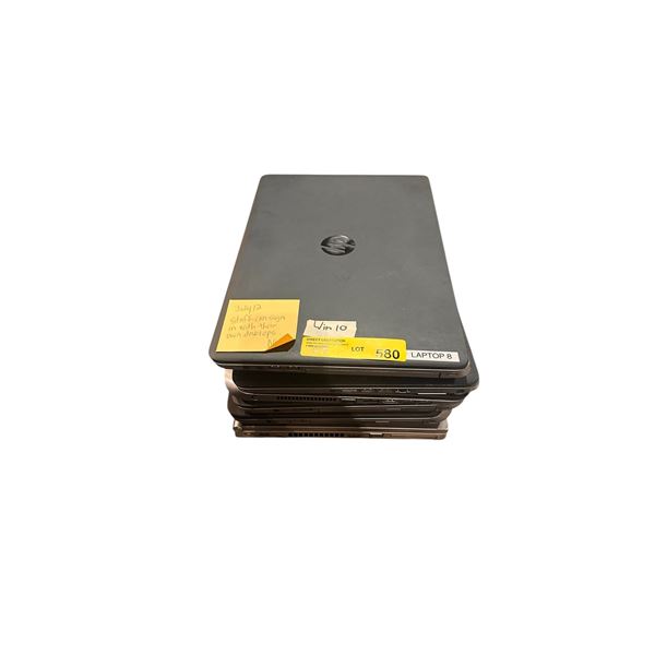 Group of Approx. HP 6 Laptops (For Parts or Repair)