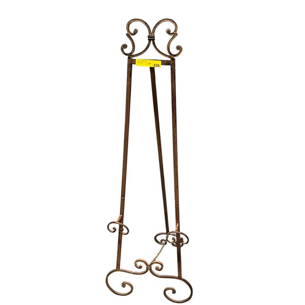 Decorative Wrought Iron easel