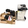 Image 1 : Group of Misc - 2x HP Printers, Canon Printer, Paperwork, Envelopes, Etc.