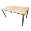 Image 1 : Metal Framed Desk (Approx. 60in W x 30in D x 30in H)