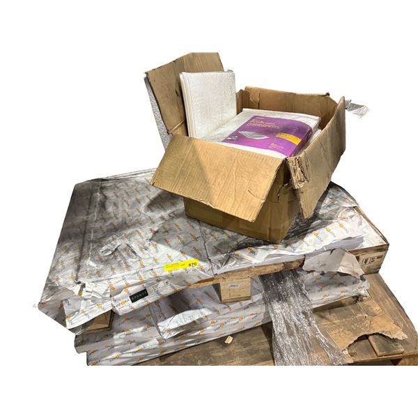 Pallet of Misc Paper & Poly Bubble Mailers
