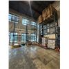 Image 1 : Industrial warehouse racking - includes 6 vertical uprights (approx. 18ft tall x 42in depth),  2 upr