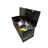 Image 1 : Commercial heavy-duty metal tools box with contents - approx. 5ft L x 2ft D x 2.5ft H